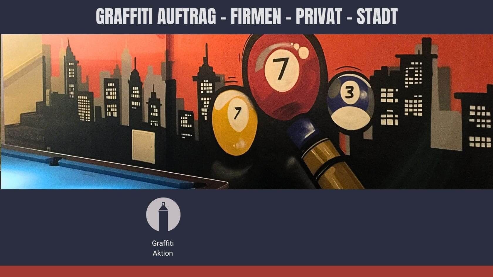 Basic Paket Graffiti Auftragsarbeit – individuelle Wandgestaltung mit Beratung & Umsetzung