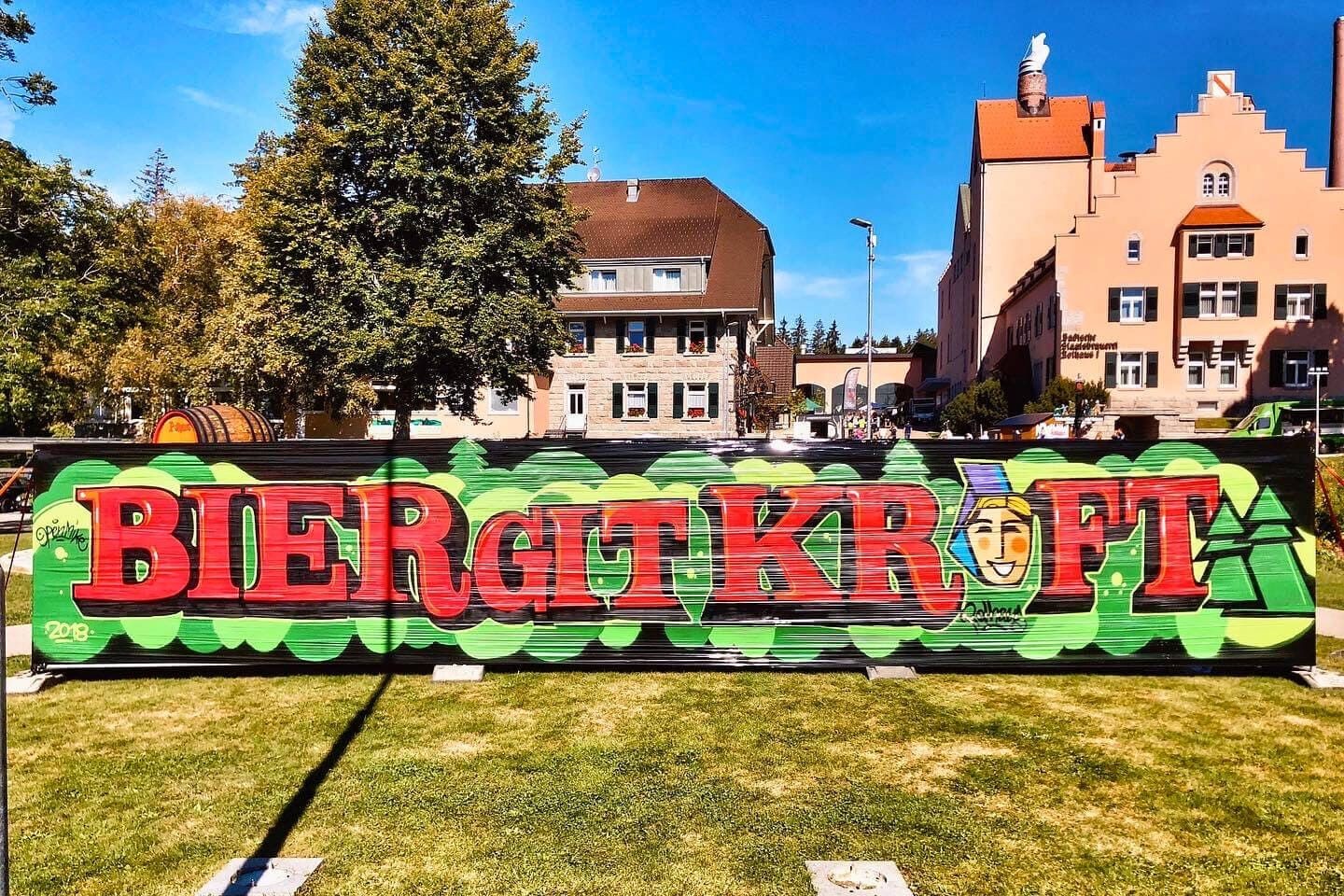 Graffiti Event Stuttgart – Live-Painting und Mitmachaktion für Brauerei-Event