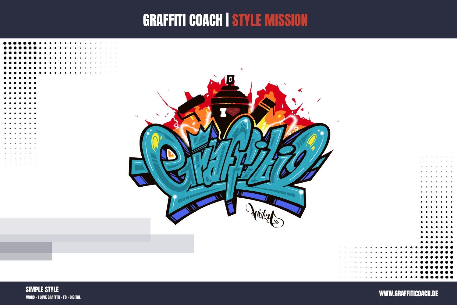 Graffiti Style Mission – Fünf Styles, eine Leidenschaft