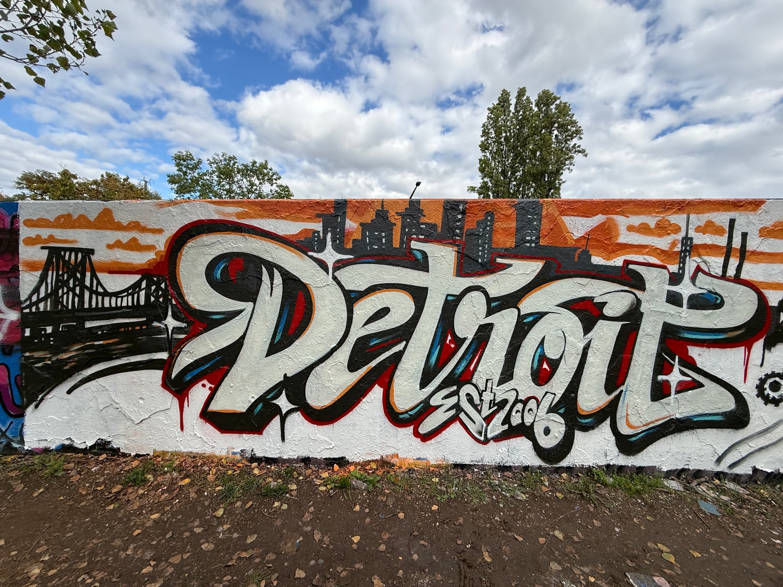 Von Detroit nach Cannstatt: 20 Jahre Freundschaft an der Wand