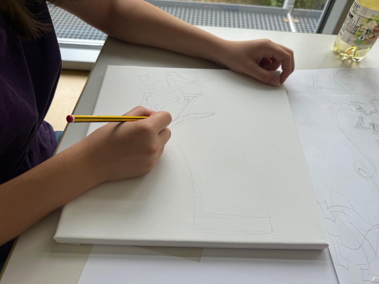 Warum Graffiti ohne Sprühdose auch geht – ein Schultag in Waiblingen