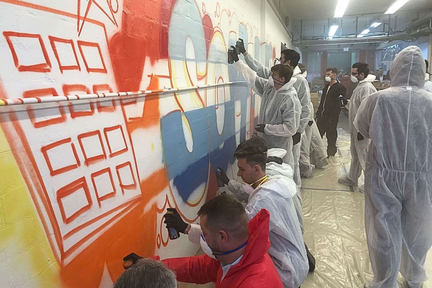 Sommer.de Teamevent – Graffiti Workshop in Freiberg