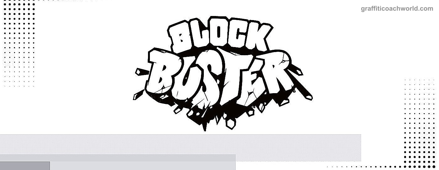 Blockbuster Styles-Graffiti von Open Mike — weiterer Style in der Galerie