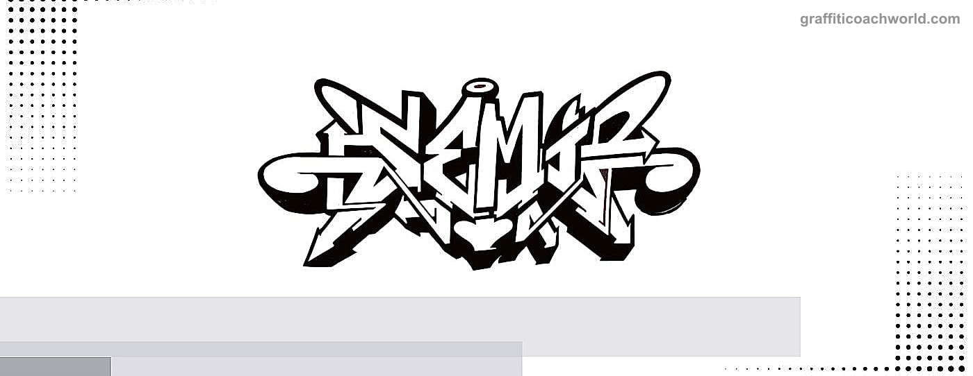 Semi Styles-Graffiti von Open Mike — weiterer Style in der Galerie