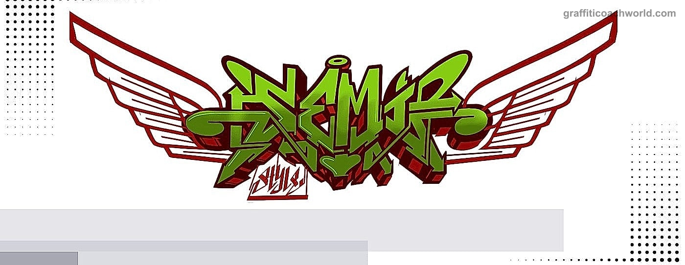 Graffiti im Semi Style – Balance aus Lesbarkeit und dynamischen Breaks