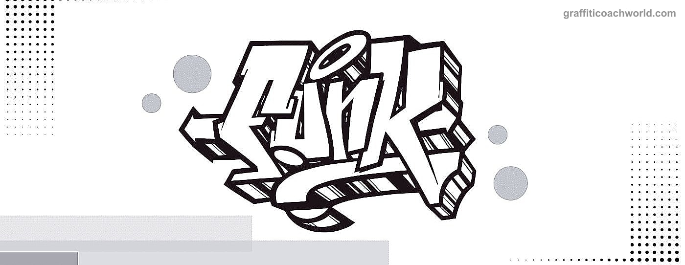 Einfacher Graffiti-Schriftzug – reduzierte Formen als Fundament fürs Stylewriting