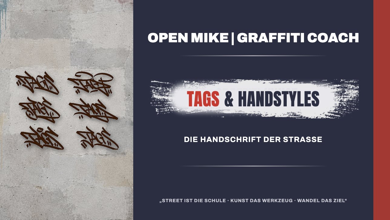 Tags – Graffiti-Galerie von Open Mike