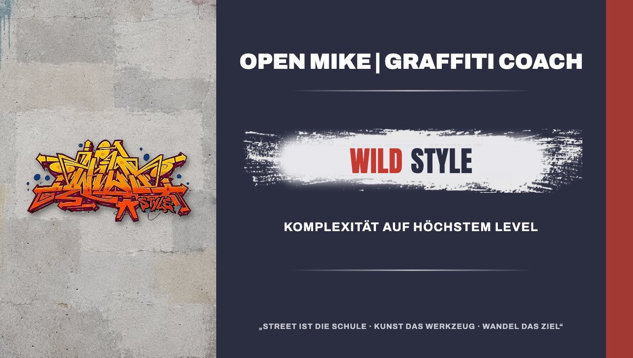 Wildstyles – Graffiti-Galerie von Open Mike