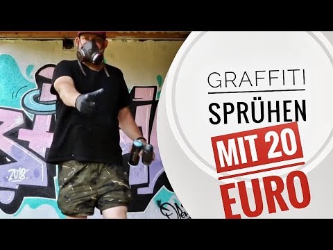 Mit 20 Euro sprühen: Graffiti-Kosten für Anfänger