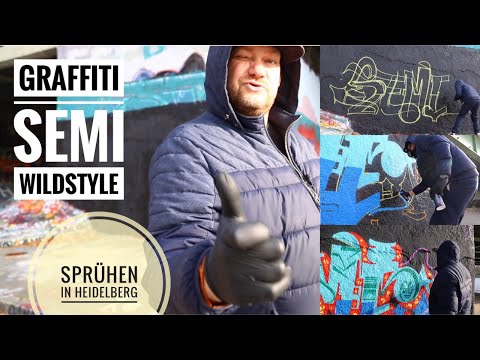 Vorschaubild: Semi Wildstyle sprühen in Heidelberg